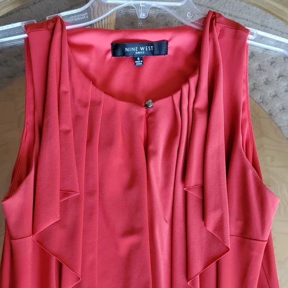 Nine west Coral dress size 6 - Picture 6 of 11